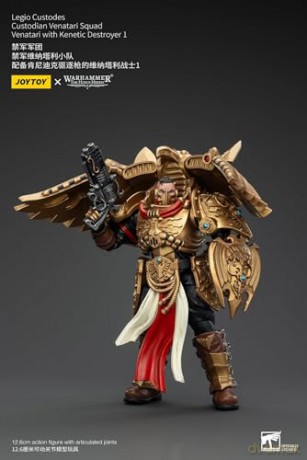 Legio Custodes Custodian Venatari Squad Venatari with Kenetic Destroyer 1 Warhammer The Horus Heresy 1/18 Figurka 13 cm