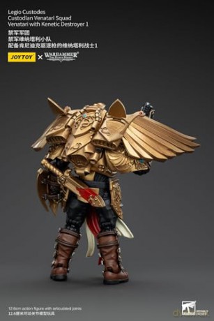 Legio Custodes Custodian Venatari Squad Venatari with Kenetic Destroyer 1 Warhammer The Horus Heresy 1/18 Figurka 13 cm