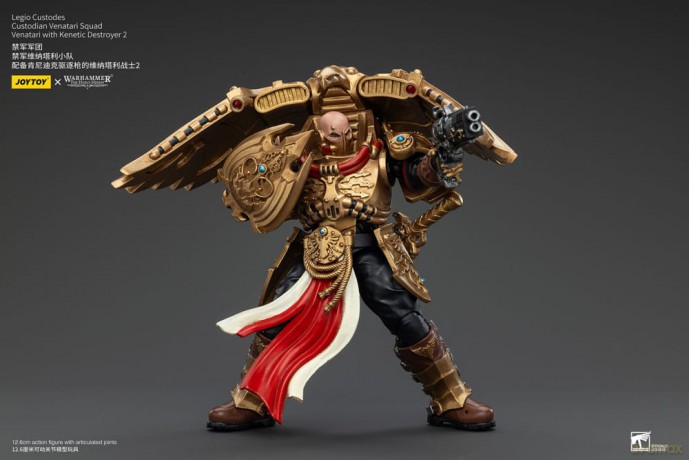 Legio Custodes Custodian Venatari Squad Venatari with Kenetic Destroyer 2 Warhammer The Horus Heresy 1/18 Figurka