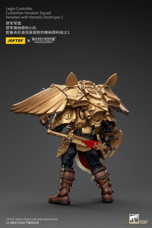 Legio Custodes Custodian Venatari Squad Venatari with Kenetic Destroyer 2 Warhammer The Horus Heresy 1/18 Figurka