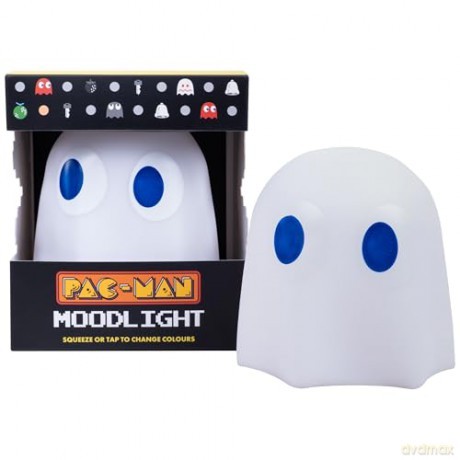 Pac-man lampka zmieniająca kolor Duszek (wysokość: 9,9 cm) / Pac-man Colour Changing Mood Light Ghost (high: 9,9 cm)