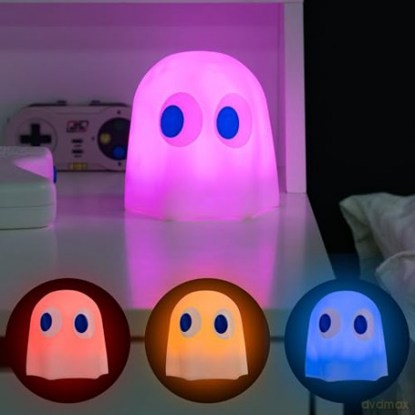 Pac-man lampka zmieniająca kolor Duszek (wysokość: 9,9 cm) / Pac-man Colour Changing Mood Light Ghost (high: 9,9 cm)