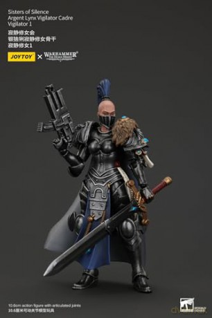 Sisters of Silence Argent Lynx Vigilator Cadre Vigilator 1 Warhammer The Horus Heresy Figurka 19 cm