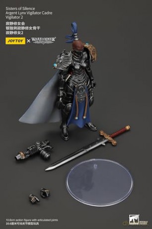 Sisters of Silence Argent Lynx Vigilator Cadre Vigilator 2 Warhammer The Horus Heresy Figurka 19 cm