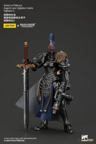 Sisters of Silence Argent Lynx Vigilator Cadre Vigilator 2 Warhammer The Horus Heresy Figurka 19 cm