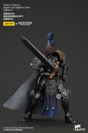 Sisters of Silence Argent Lynx Vigilator Cadre Vigilator 2 Warhammer The Horus Heresy Figurka 19 cm