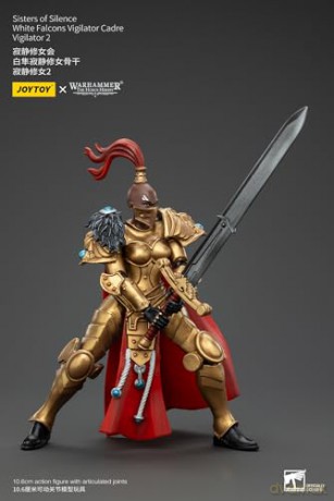 Sisters of Silence White Falcons Vigilator Cadre Vigilator 2 Warhammer The Horus Heresy Figurka 19 cm