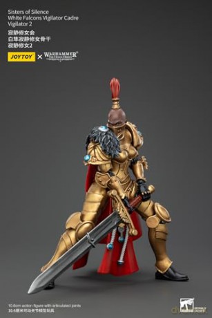 Sisters of Silence White Falcons Vigilator Cadre Vigilator 2 Warhammer The Horus Heresy Figurka 19 cm
