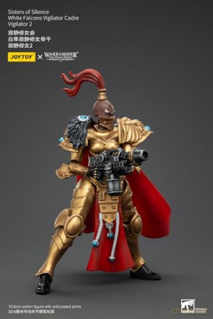 Sisters of Silence White Falcons Vigilator Cadre Vigilator 2 Warhammer The Horus Heresy Figurka 19 cm