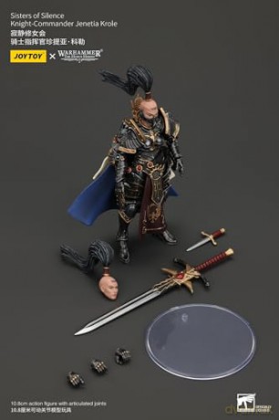 Sisters of SilenceKnight-Commander Jenetia Krole Warhammer The Horus Heresy Figurka 19 cm