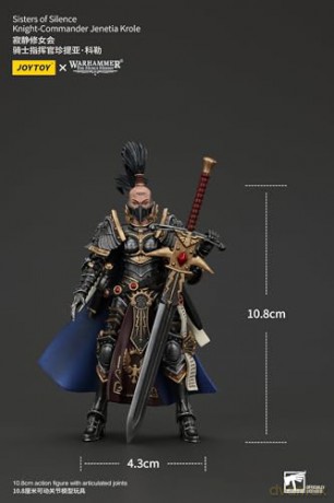 Sisters of SilenceKnight-Commander Jenetia Krole Warhammer The Horus Heresy Figurka 19 cm