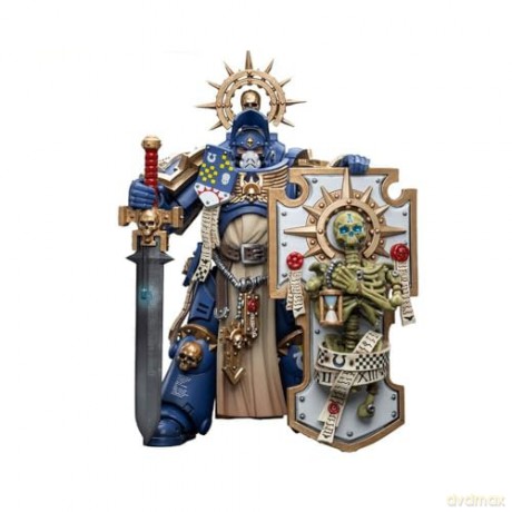 Ultramarines Primaris Captain with Relic Shield and Power Sword Warhammer 40k 1/18 Figurka 12 cm