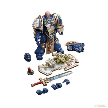 Ultramarines Primaris Captain with Relic Shield and Power Sword Warhammer 40k 1/18 Figurka 12 cm