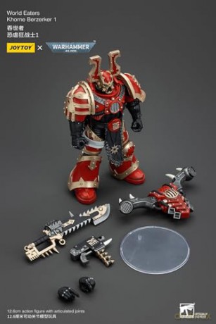 World Eaters Khorne Berzerker 1 Warhammer 40k 1/18 Figurka 13 cm