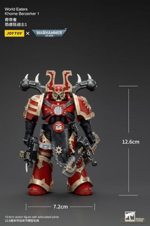 World Eaters Khorne Berzerker 1 Warhammer 40k 1/18 Figurka 13 cm