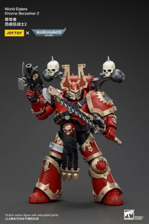 World Eaters Khorne Berzerker 2 Warhammer 40k 1/18 Figurka 13 cm