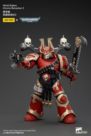 World Eaters Khorne Berzerker 2 Warhammer 40k 1/18 Figurka 13 cm
