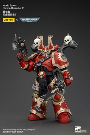 World Eaters Khorne Berzerker 2 Warhammer 40k 1/18 Figurka 13 cm