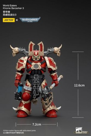 World Eaters Khorne Berzerker 3 Warhammer 40k 1/18 Figurka 13 cm