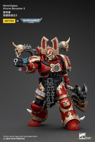 World Eaters Khorne Berzerker 3 Warhammer 40k 1/18 Figurka 13 cm