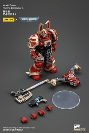 World Eaters Khorne Berzerker 3 Warhammer 40k 1/18 Figurka 13 cm