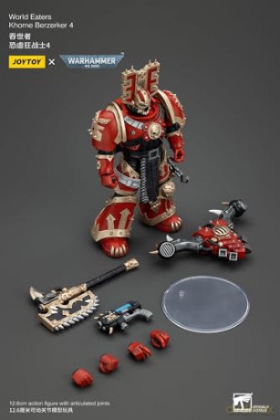 World Eaters Khorne Berzerker 4 Warhammer 40k 1/18 Figurka 13 cm