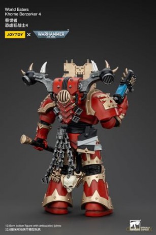 World Eaters Khorne Berzerker 4 Warhammer 40k 1/18 Figurka 13 cm