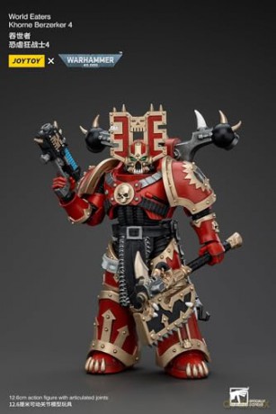 World Eaters Khorne Berzerker 4 Warhammer 40k 1/18 Figurka 13 cm