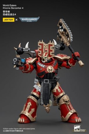 World Eaters Khorne Berzerker 4 Warhammer 40k 1/18 Figurka 13 cm