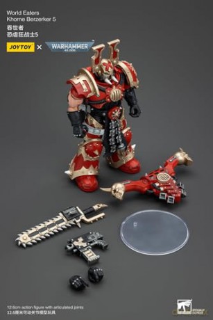World Eaters Khorne Berzerker 5 Warhammer 40k 1/18 Figurka 13 cm