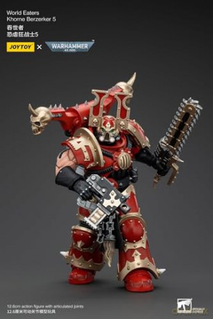 World Eaters Khorne Berzerker 5 Warhammer 40k 1/18 Figurka 13 cm