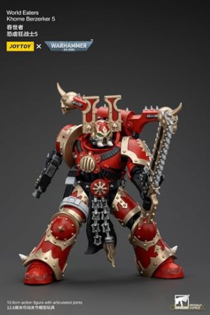 World Eaters Khorne Berzerker 5 Warhammer 40k 1/18 Figurka 13 cm
