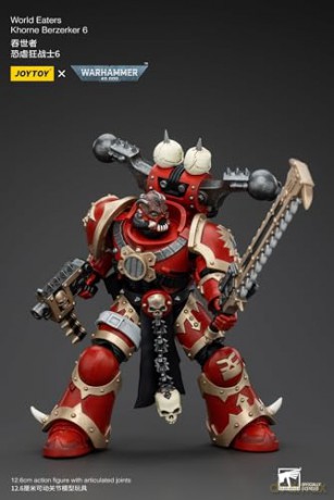 World Eaters Khorne Berzerker 6 Warhammer 40k 1/18 Figurka 13 cm