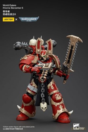 World Eaters Khorne Berzerker 6 Warhammer 40k 1/18 Figurka 13 cm