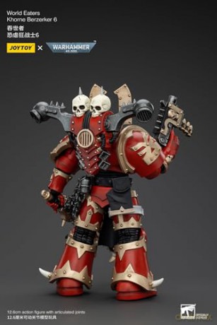 World Eaters Khorne Berzerker 6 Warhammer 40k 1/18 Figurka 13 cm