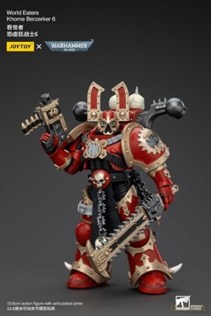 World Eaters Khorne Berzerker 6 Warhammer 40k 1/18 Figurka 13 cm