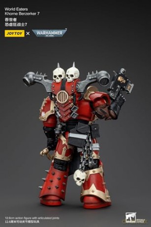 World Eaters Khorne Berzerker 7 Warhammer 40k 1/18 Figurka 13 cm
