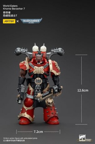 World Eaters Khorne Berzerker 7 Warhammer 40k 1/18 Figurka 13 cm