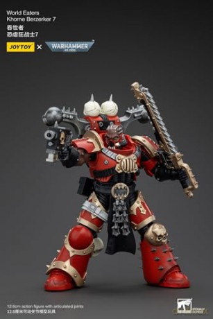 World Eaters Khorne Berzerker 7 Warhammer 40k 1/18 Figurka 13 cm