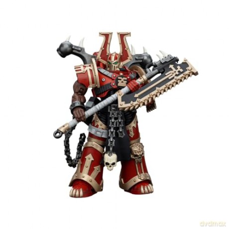World Eaters Khorne Berzerker with Eviscerator Chainaxe Warhammer 40k 1/18 Figurka 13 cm