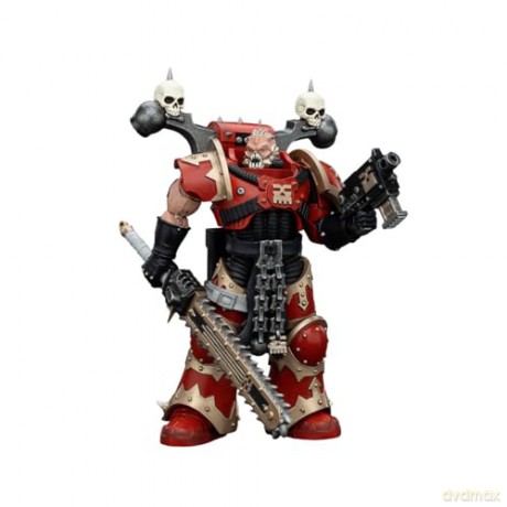 World Eaters Khorne Berzerker with Eviscerator Chainsword Warhammer 40k 1/18 Figurka 13 cm