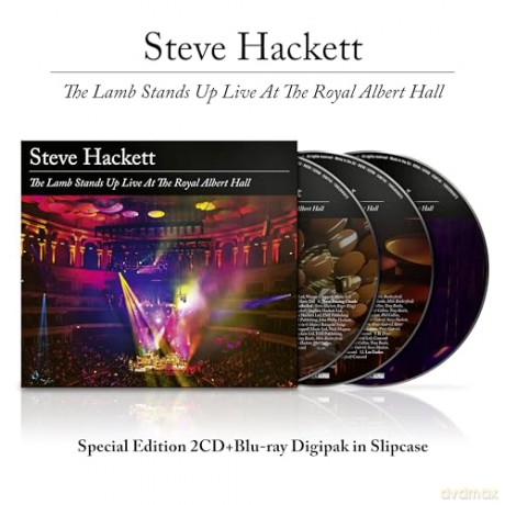 Steve Hackett: The Lamb Stands Up Live At The Royal Albert Hall [Blu-Ray]+[2CD]