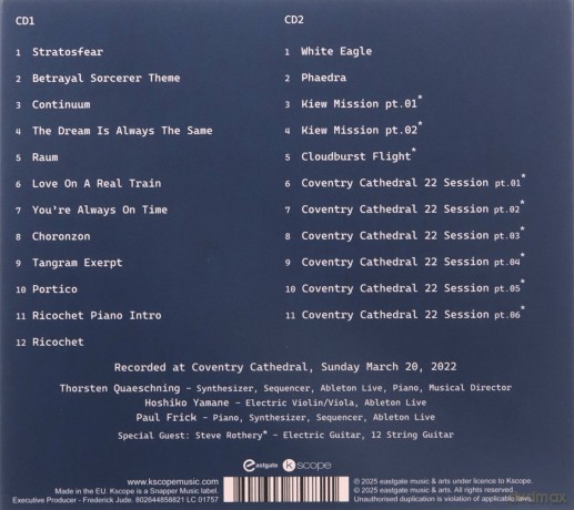 Tangerine Dream: From Virgin To Quantum Years (digipack) [2CD]