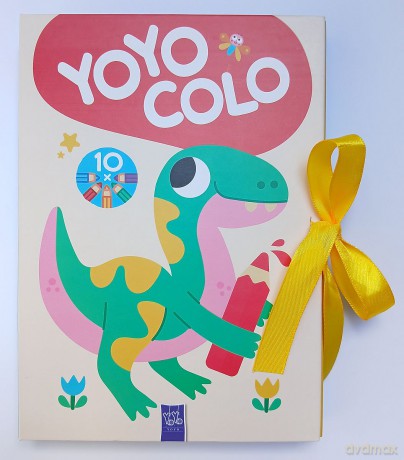 Dinozaury. YOYO COLO [KSIĄŻKA]