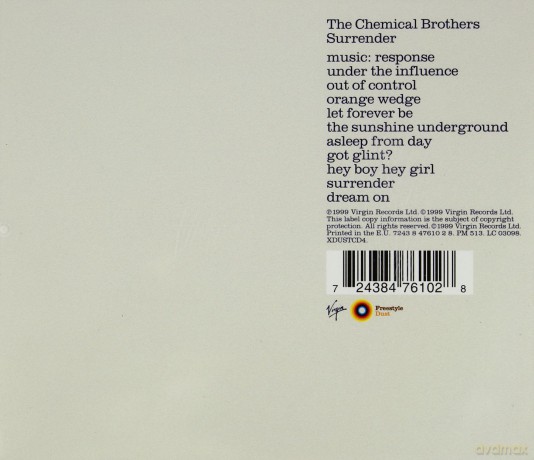 The Chemical Brothers: Surrender [CD]