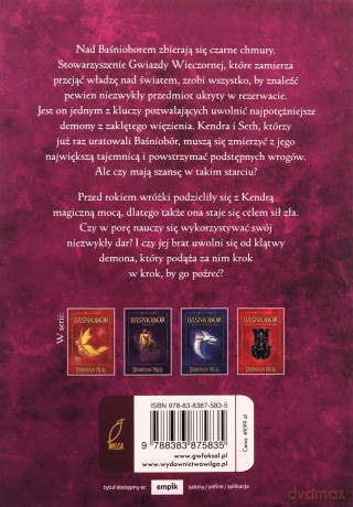 Gwiazda Wieczorna wschodzi. Baśniobór (Tom 2) (ilustrowane brzegi) - Brandon Mull [KSIĄŻKA]