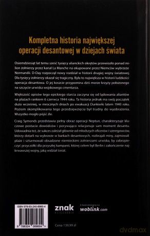 Operacja Neptun. D-Day i inwazja Aliantów na okupowaną Europę - Craig Symonds [KSIĄŻKA]