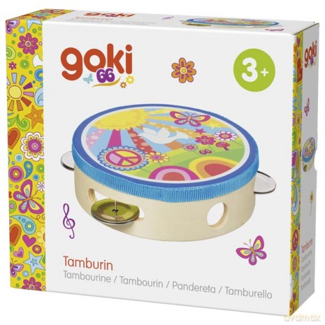 Tamburyn z dzwoneczkami Sunshine Goki