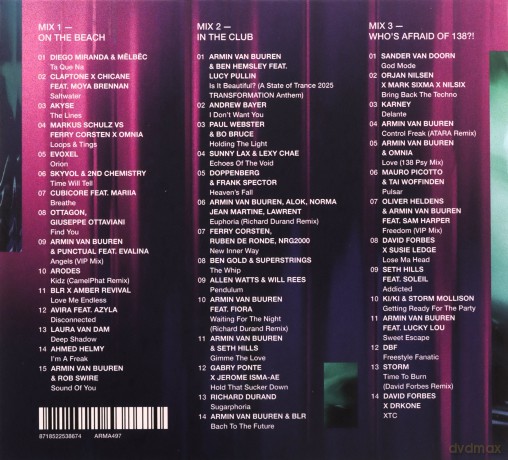 Armin Van Buuren: State Of Trance 2025 [CD]