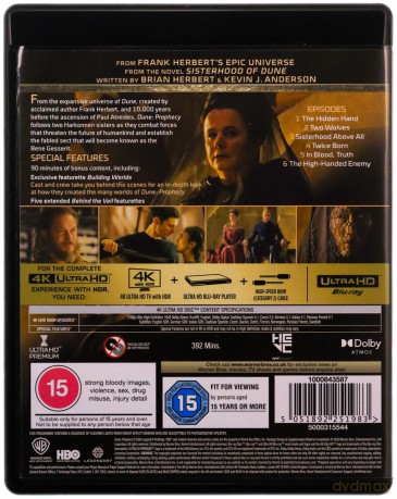 Dune Prophecy Season 1 (Diuna: Proroctwo) [Blu-Ray 4K]